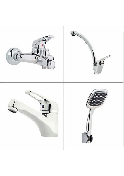 Banyo + Lavabo + Evye Bataryası + Duş Takımı
