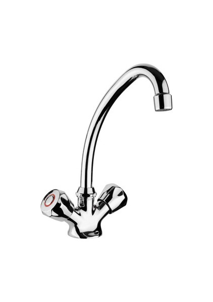 Kuğu Klasik Çevirmeli Evye(Lavabo)Bataryası