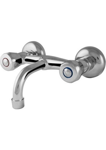 Klasik Çevirmeli Sabit Lavabo Bataryası