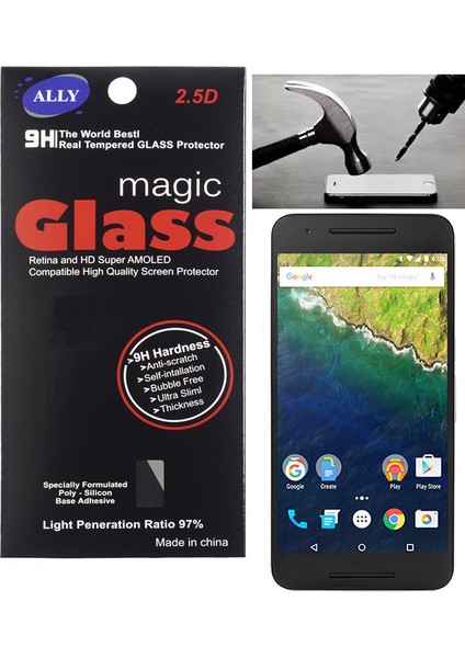 Huawei Nexus 6P Ekran Koruyucu