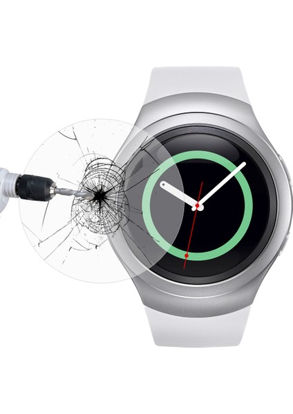 Samsung Gear S2 Tempered Ekran Koruyucu