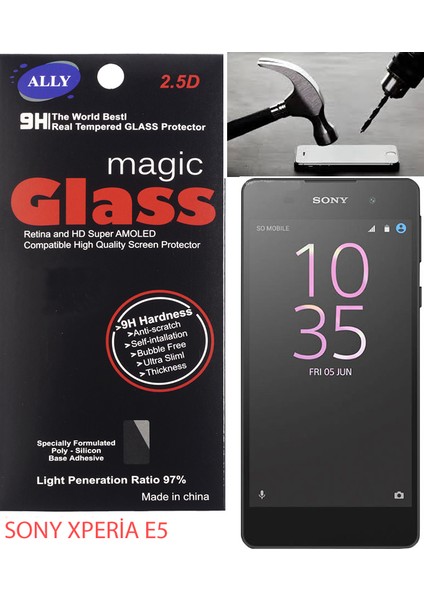 Sony Xperia E5 Ekran Koruycu