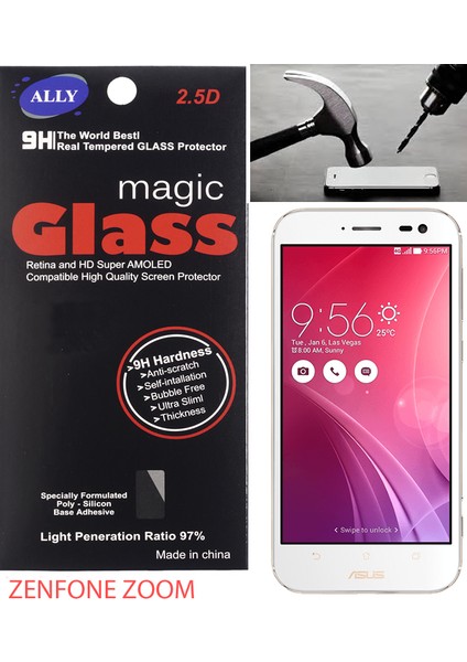 Zenfone Zoom Ekran Koruyucu