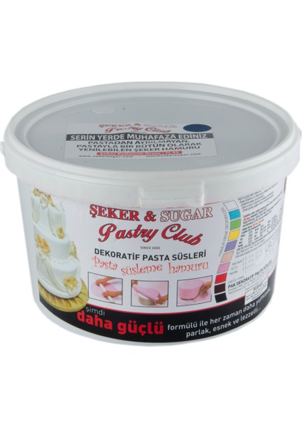 Şeker Sugar Şeker Hamuru 2.5 Kg - Lacivert