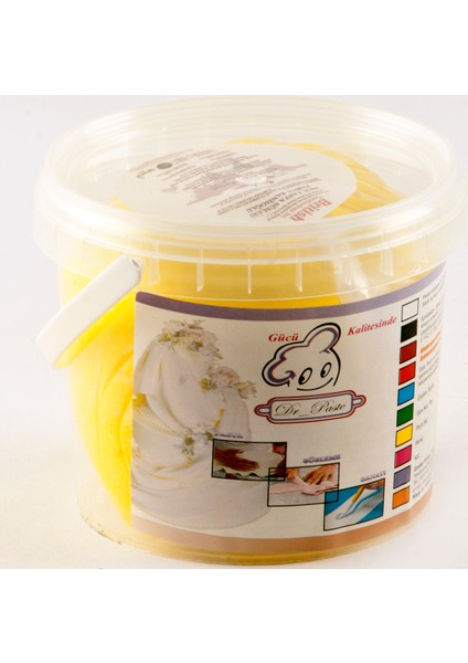 Şeker Hamuru 500 Gr - Sarı