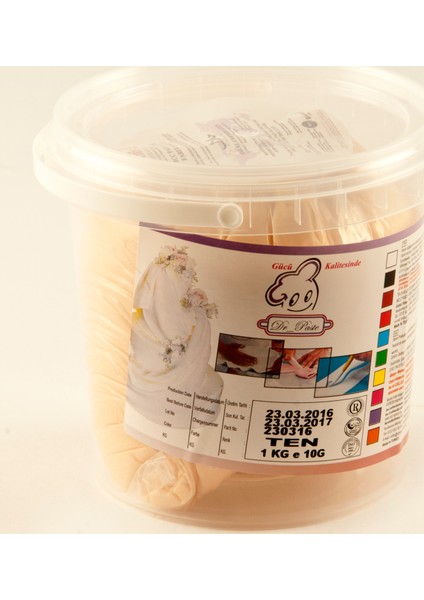Şeker Hamuru 1 Kg - Ten