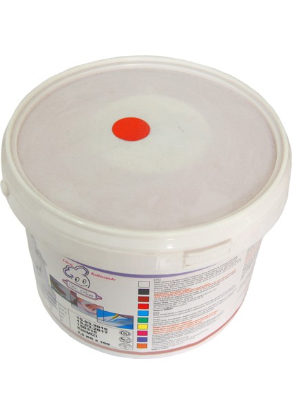 Şeker Hamuru 2.5 Kg - Kırmızı