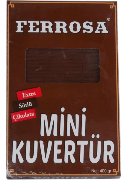 Mini Kuvertür Çikolata Sütlü Ferrosa 400 Gr