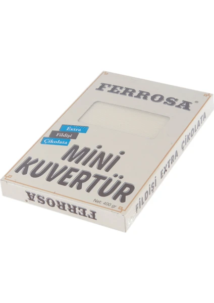 Mini Kuvertür Çikolata Fildişi Ferrosa 400 Gr