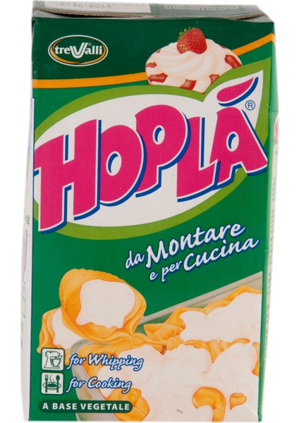 Hopla Bitkisel Sıvı Krem Şanti Şekersiz