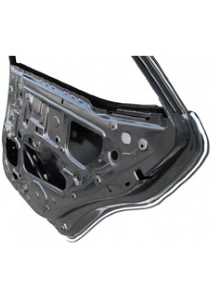 TOYOTA COROLLA- NDE180- 13/16 ARKA KAPI KOMPLE R SİYAH (BAND DELİKSİZ) (İCELİ/ÇEKOMASTİKLİ)