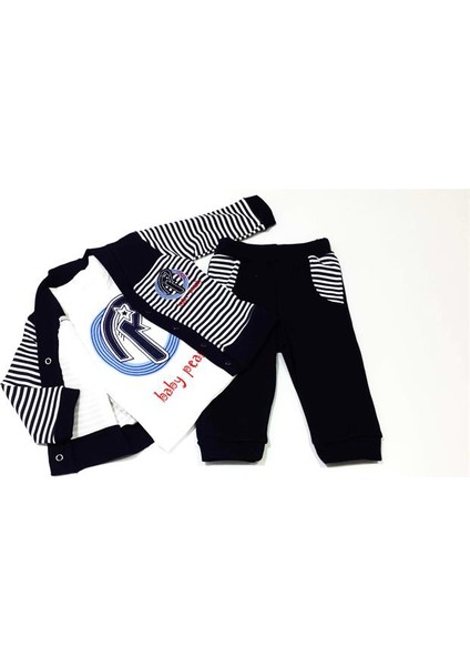 Baby Pearl Çizgili Bebek Takımı