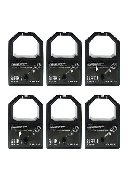 Şerit Panasonic KX-P 115 + KX-P 1592 + KX-P 1170 Muadil Şerit 4 + 1 5 Adet Kartuş Nokta Vuruşlu Ekonomik Yazıcı Şeridi