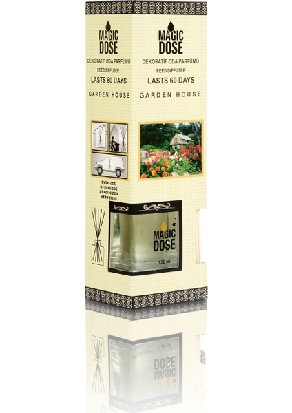 Dekoratif Bambu Oda Parfumü "Garden House"