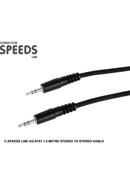 Ag-St01 1.5 Metre Stereo To Stereo Kablo