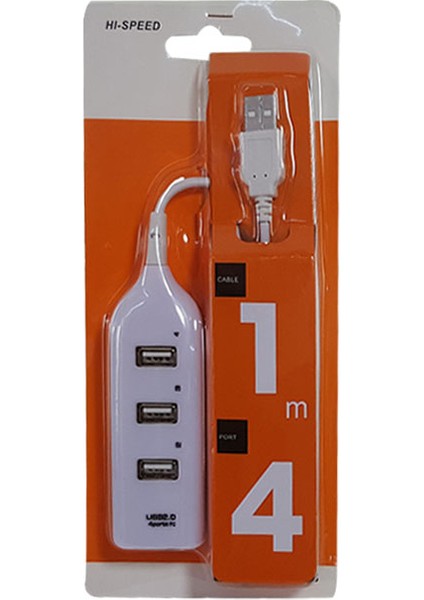 Gg-Hub16B Usb 2.0 Siyah/Beyaz 4 Port Usb Çoklayıcı