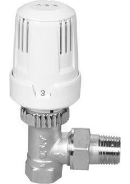 1/2 ECA Termostartik Radyatör Valfİ (Köşe) TRV3