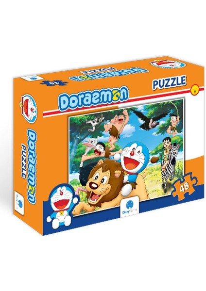 Gizz Game Doraemon Çocuk Puzzle (48 Parça)