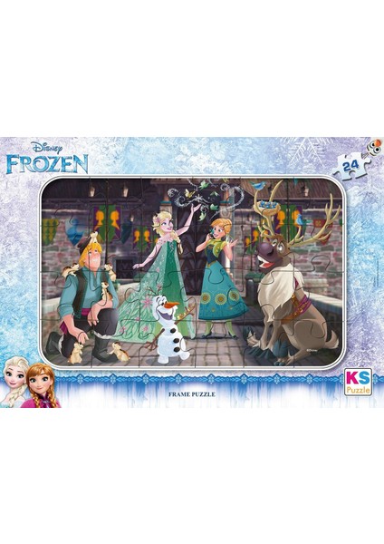 Disney Frozen 24 Parça Frame Puzzle
