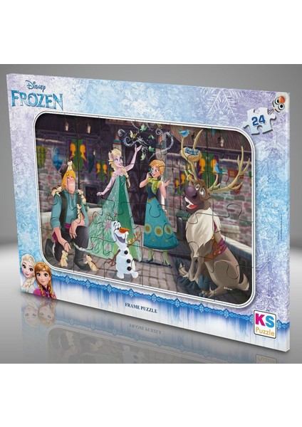 Disney Frozen 24 Parça Frame Puzzle