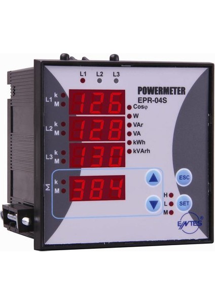 Epr-04S-96 Güç Ve Enerji Ölçer