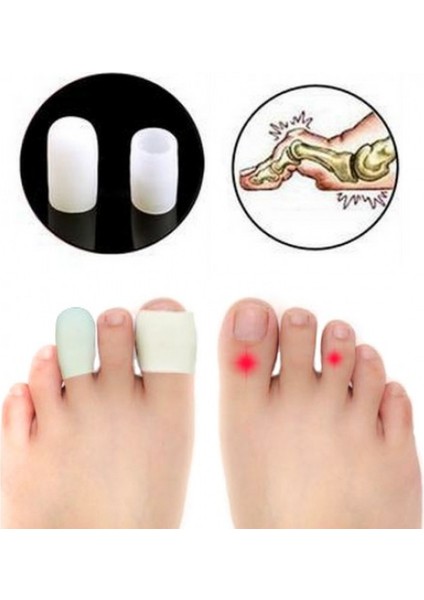 Ayak Kemik Koruma Hortum Baş Parmak İçin (1 Açık- 1 Kapalı)