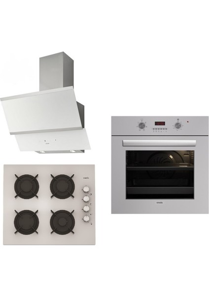 White 3’lü Ankastre Set