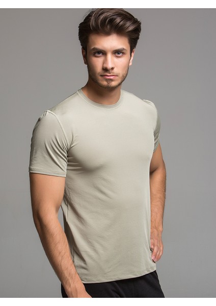 Microfiber Kısa Kollu T-Şhırt
