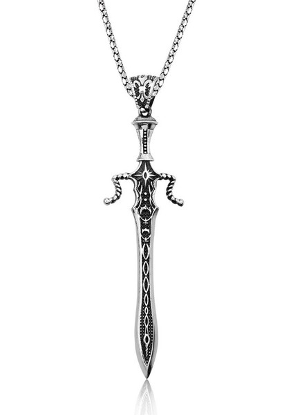 Kılıç Erkek Gümüş Kolye (Gke0004)