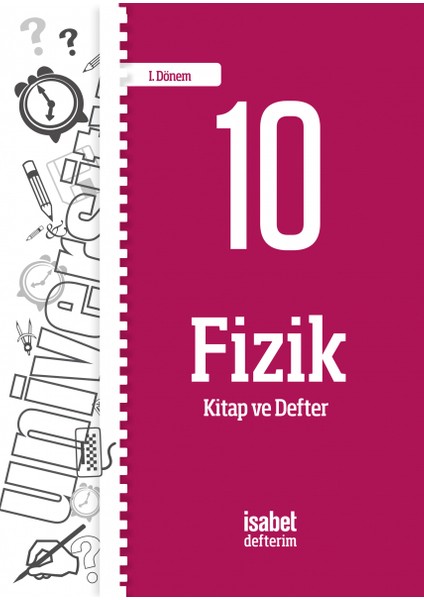 İsabet 10.Fizik Kitap-Defter