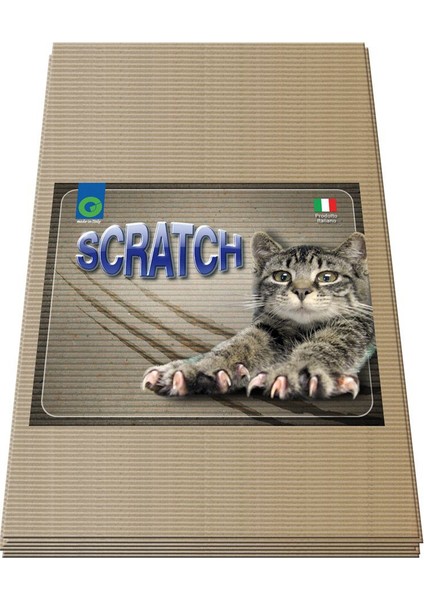 '' MİCKEY'' Plastik Kabı ve Karton Tırmalama Alanı 44,5 x 31,5 x 3 cm fiyatları