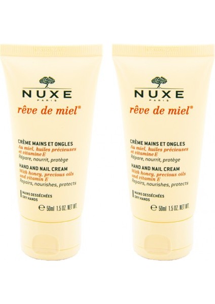 Reve de Miel Creme Mains et Ongles 2x50 ml
