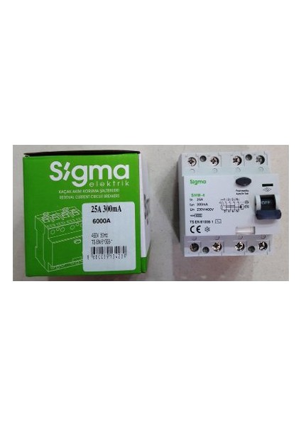 Yangın Koruma Şalteri 4X25 A 300 Ma