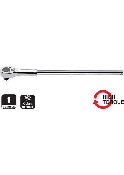 C41-12 1" Cırcır Kolu - 675Mm