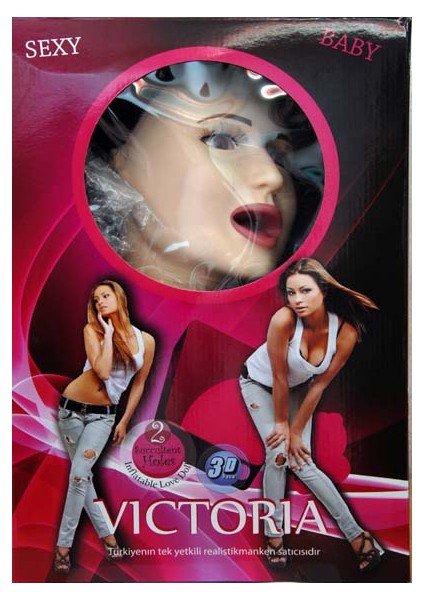 Lips Delta Realistik Sesli Victoria Şişme Manken