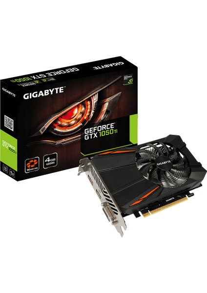 Nvidia GeForce GTX 1050 Ti D5 4G 128Bit GDDR5 (DX12) PCI-E 3.0 Ekran Kartı GV-N105TD5-4GD