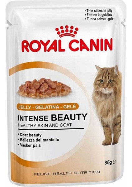 Intense Beauty Jelly Kedi Maması 85 Gr 12 Adet