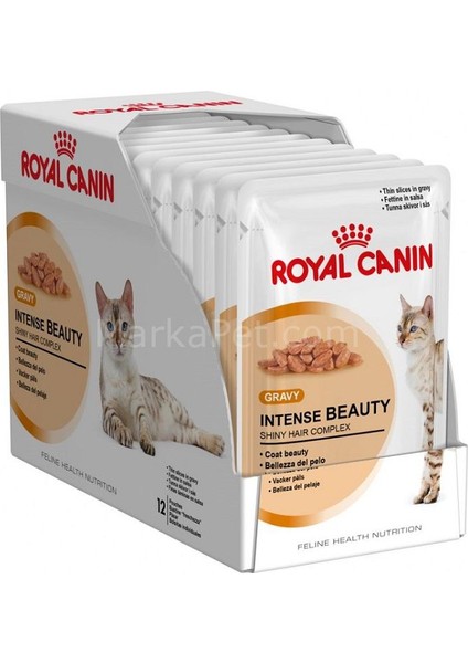 İntense Beauty Gravy Soslu Parçali Mama 85 Gr 12 li