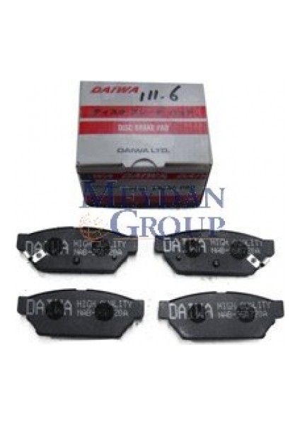 PROTON PERSONA- 97/99 ARKA FREN BALATASI (DİSK) (99X37,5X14,5) (DAIWA)