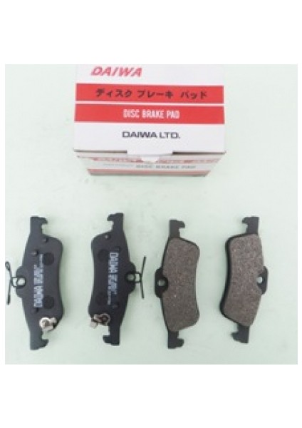 TOYOTA YARIS- 06/11 ARKA FREN BALATASI (DİSK)(123,1X43,8X14)(BRAMAX)