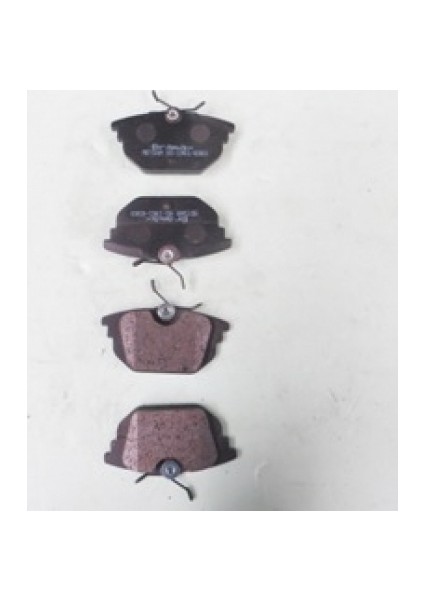 FIAT BRAVA- 97/03 ARKA FREN BALATASI (DİSK)(87x44.2x14)(BRAMAX)