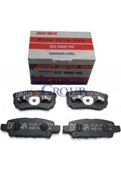 JEEP COMPASS- 07/08 ARKA FREN BALATASI (DİSK) (105,9X35,4X15,4) (DAIWA)