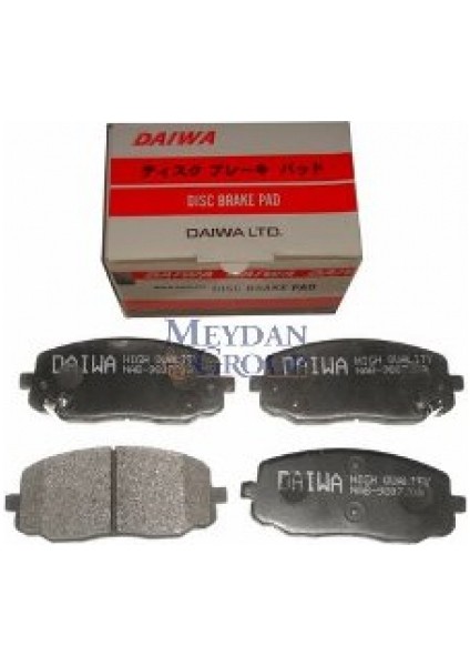 HYUNDAI I10- 08/11 ÖN FREN BALATASI KABLOLU (DİSK) (116,2X47,5X15,9) (DAIWA)