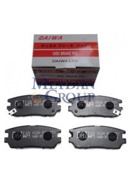 Mitsubishi PAJERO- 83/91 ARKA FREN BALATASI (DİSK) (107,8X40X14) (DAIWA)