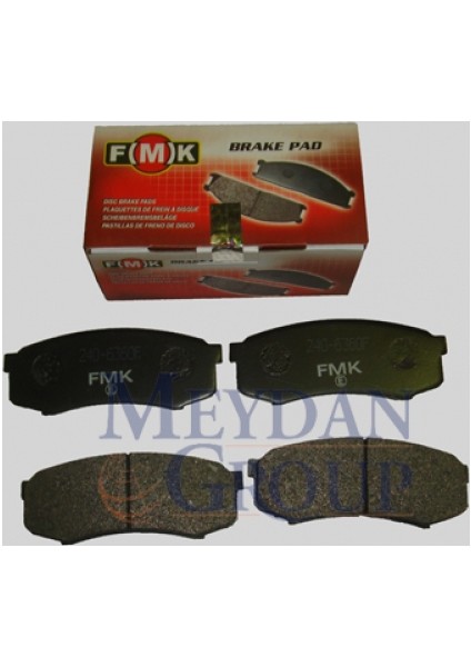TOYOTA LANDCRUISER- VX 80- 90/97 ARKA FREN BALATASI (10LU)(DİSK) (116X39X15,5) (FMK)