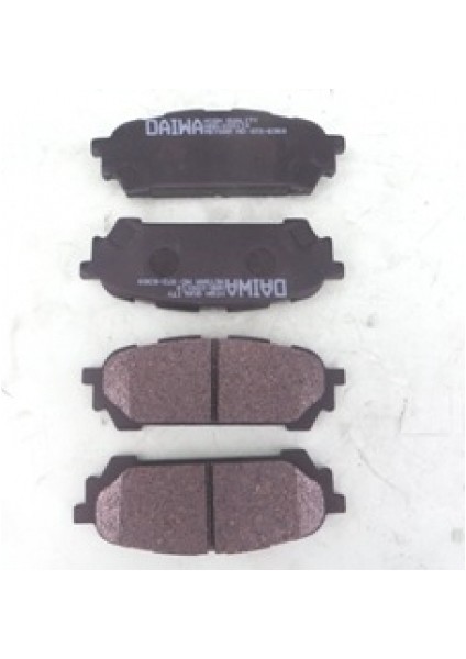 SUBARU FORESTER- 06/07 ARKA FREN BALATASI (DİSK) (108,6X35,6X13,8) (DAIWA)