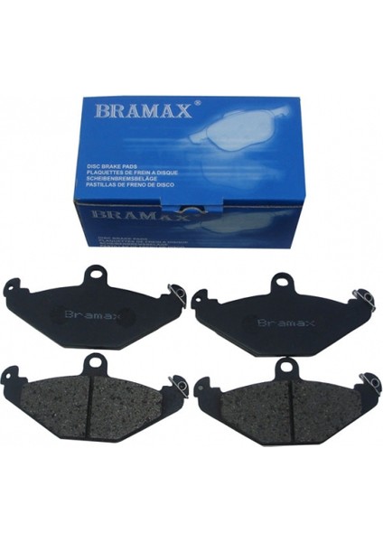 RENAULT LAGUNA- 99/01 ARKA FREN BALATASI (DİSK) (125,8X58,5X14,8) (BRAMAX)