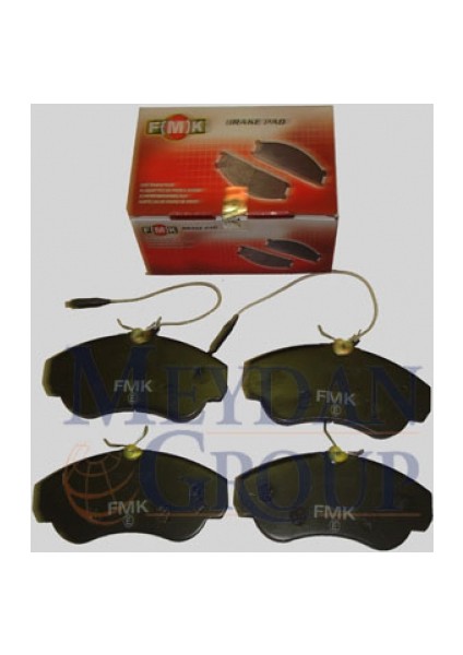 PEUGEOT BOXER- 90/94 ÖN FREN BALATASI KABLOLU (10LU)(DİSK) (160X64,7X19) (FMK)