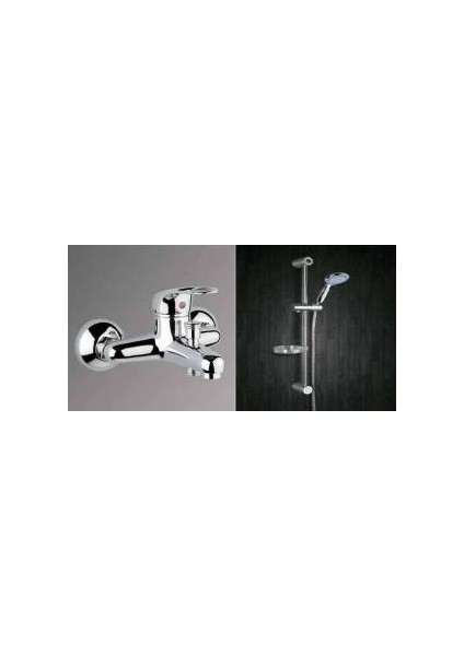 Banyo Bataryası Ve Sürgülü Duş Takımı