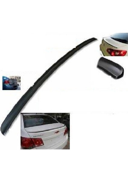 Peugeot 206 Bagaj Üstü İnce Slim Spoyler